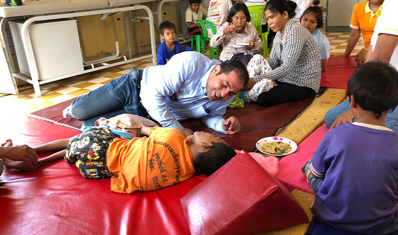 Khaled Elhajj ASA in Cambodia in 2019
