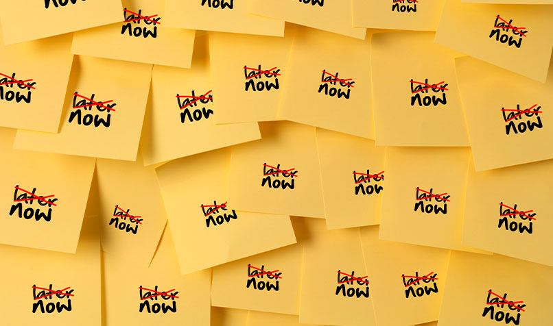 Post it notes later crossed out now
