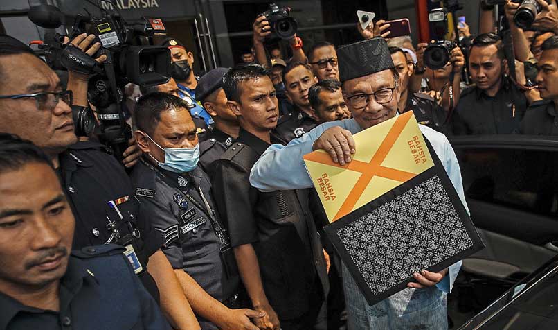 Malaysian Prime Minister and Finance Minister Datuk Seri Anwar Ibrahim