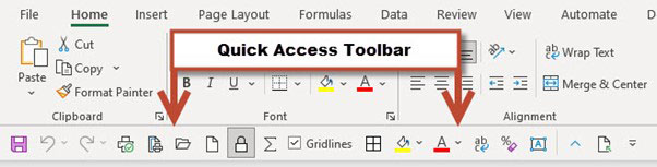 Excel screenshot