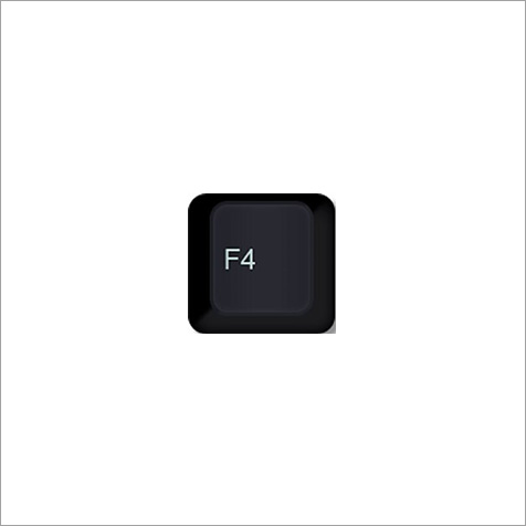 F4 key on computer keyboard