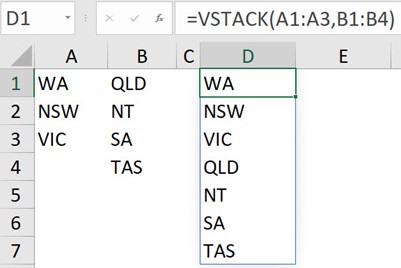 Excel screenshot