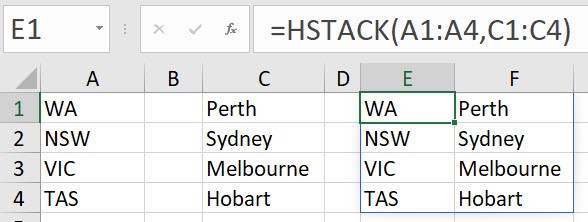 Excel screenshot