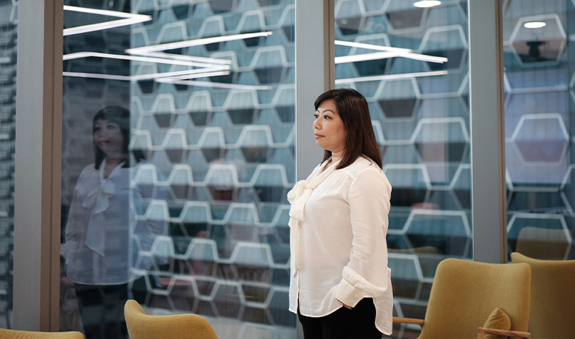 Cherine Fok standing