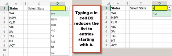 Excel screenshot