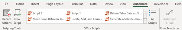 Excel screenshot