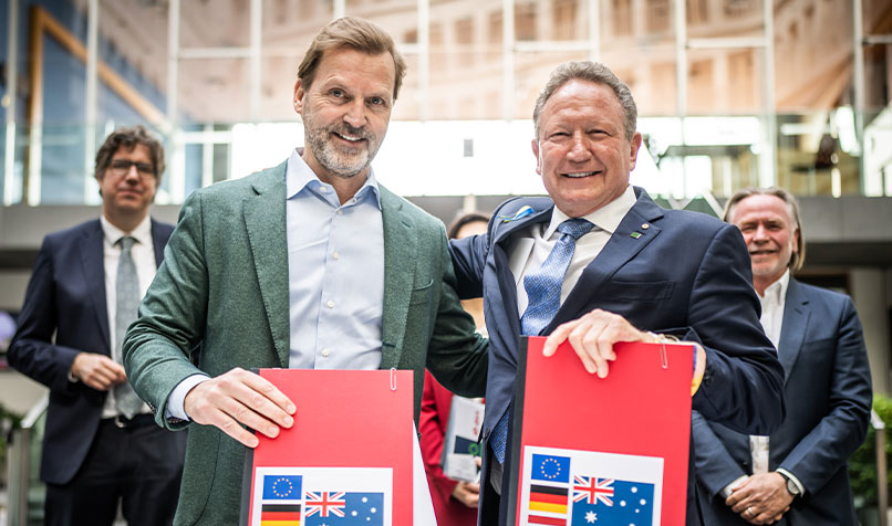 Patrick Lammers and Andrew Forrest