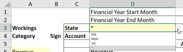 Excel screenshot