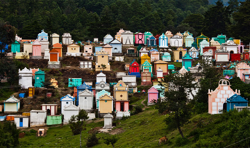 Chichicastenango cemetery