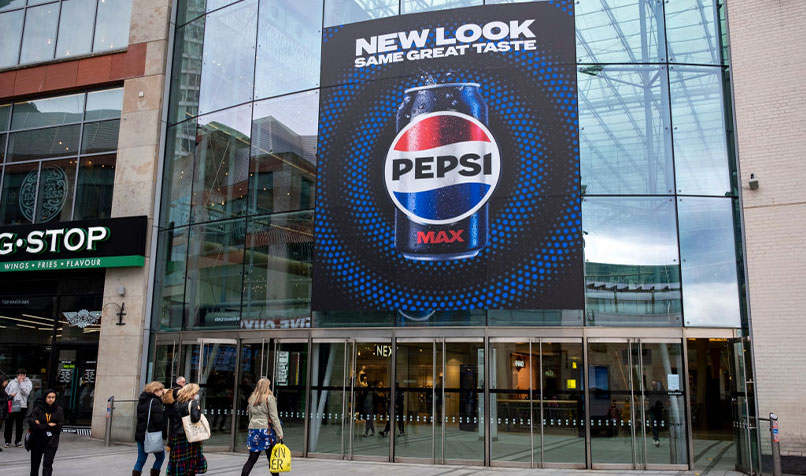 New Pepsi Logo In Birmingham