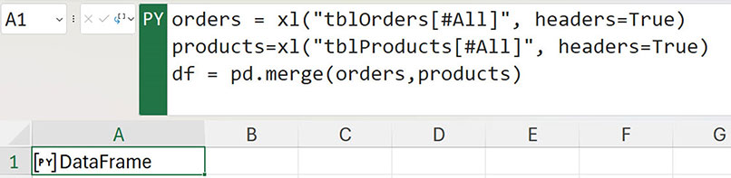 Excel screenshot