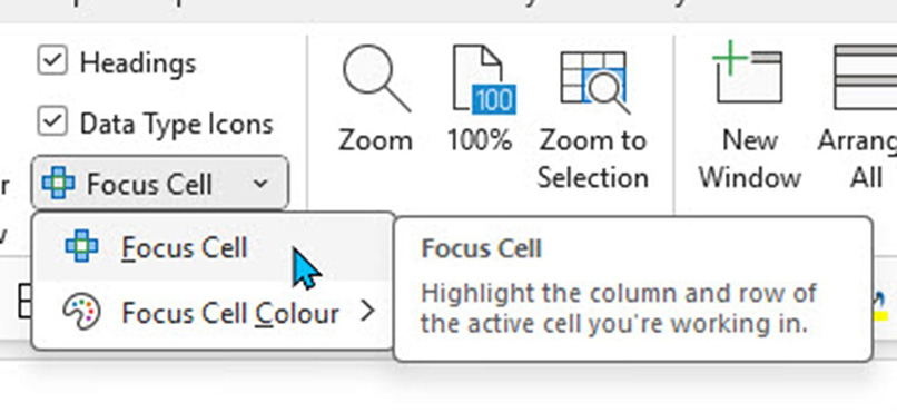 Excel screenshot