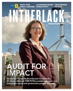 February March 2026 INTHEBLACK cover