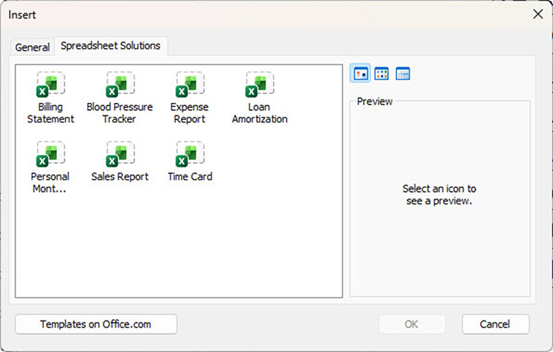 Excel screenshot