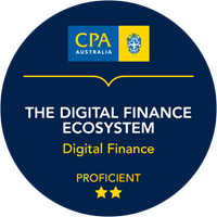 The Digital Finance Ecosystem Micro-credentials badge