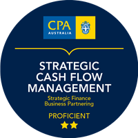 Strategic Cash Flow Management Micro-credentials badge