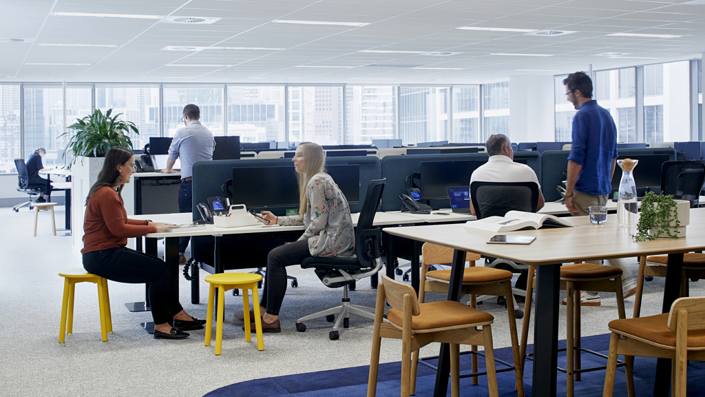 Office-working-floor
