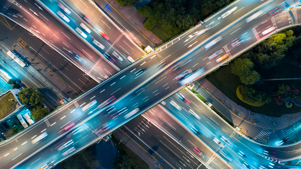 movement-aerial-shot-freeway-hiway-cars