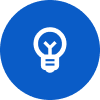 a lightbulb