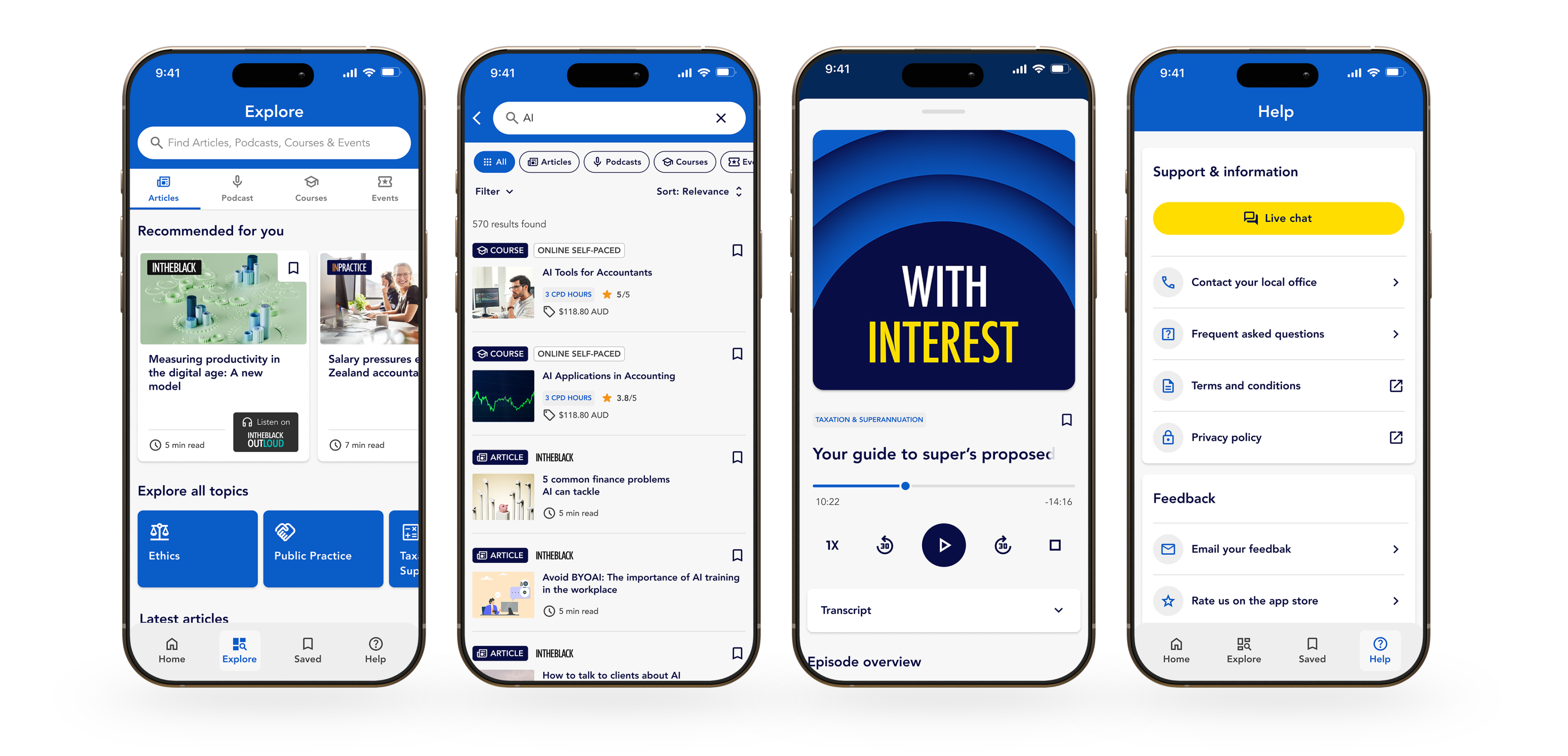 CPA mobile app