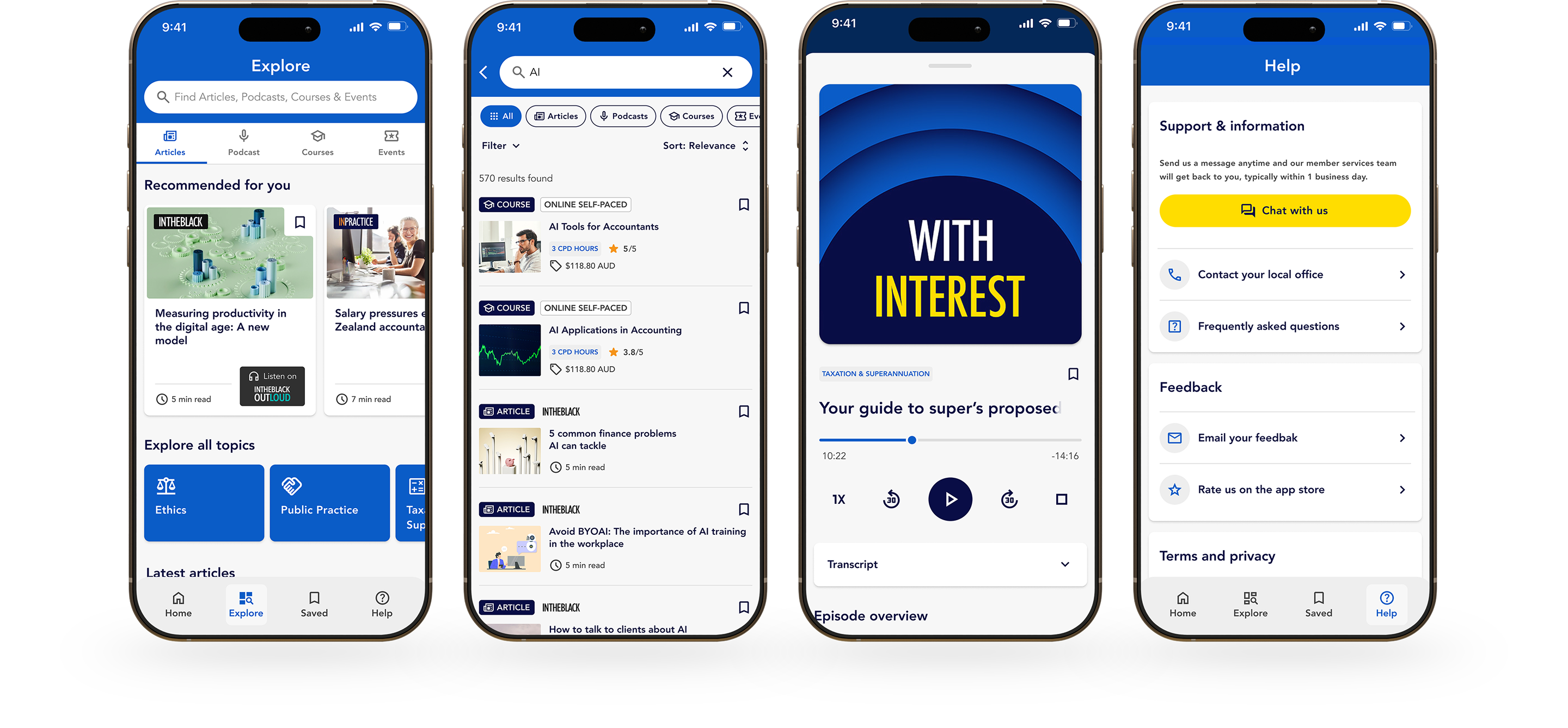CPA mobile app