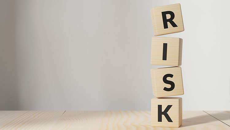 Wooden blocks risk
