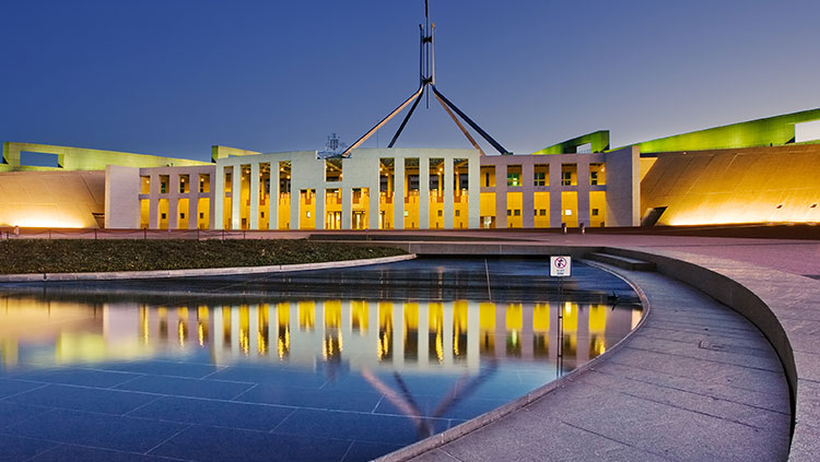 Parliament house Canberra