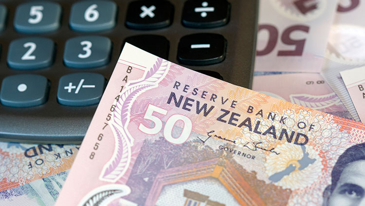 Calculator and New Zealand money