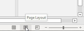 Excel screen shot