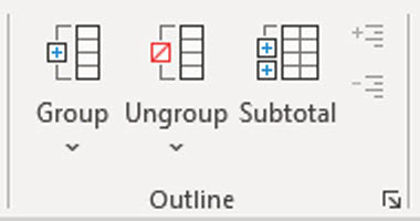 Excel screenshot