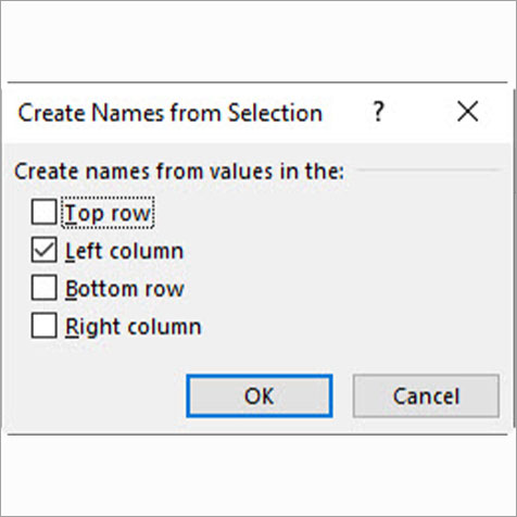 Excel screenshot
