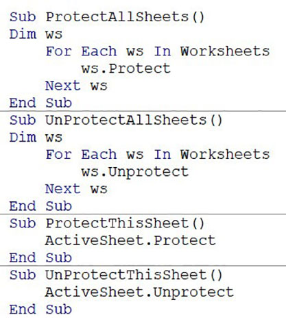 Excel screenshot