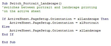Excel screen shot