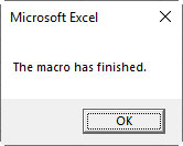 Excel screenshot