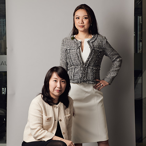 Vickie Fan and Alison Yam