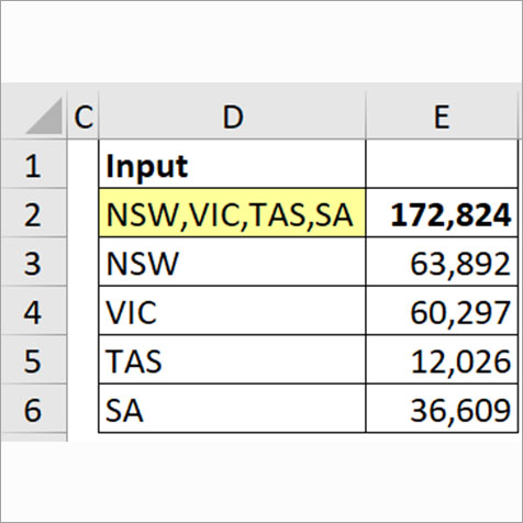 Excel screenshot