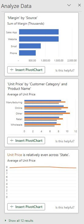 Excel screenshot