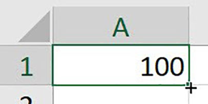 Excel screenshot