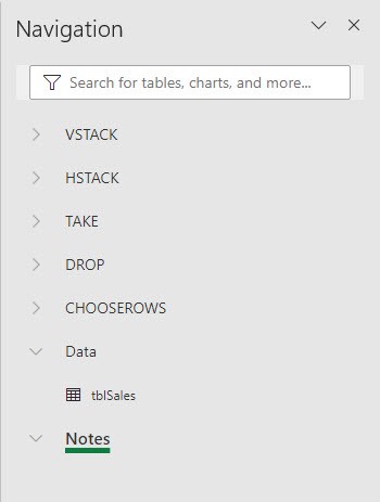 Excel screenshot