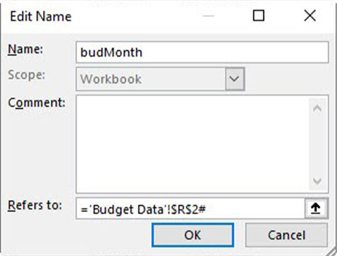 Excel screenshot