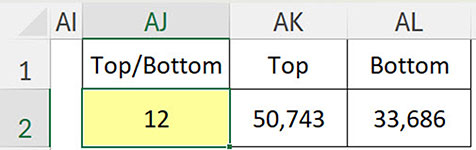Excel screenshot