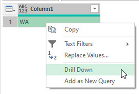 Excel screenshot