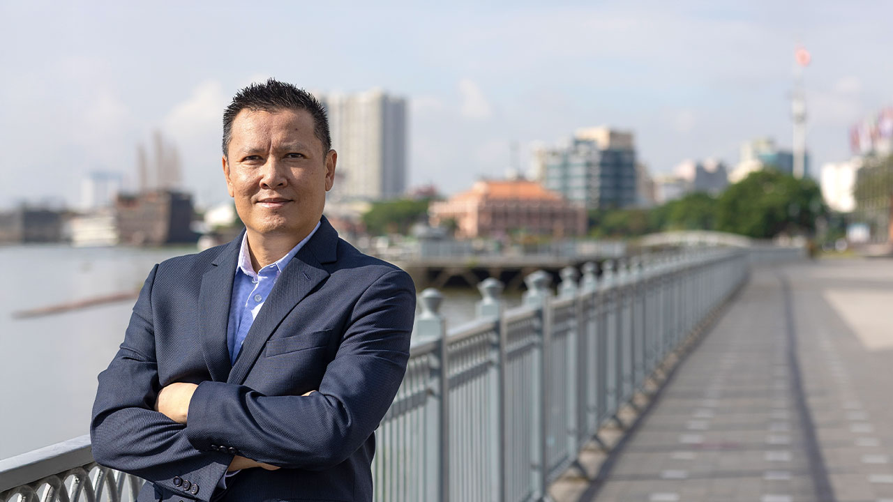 Huy Chung FCPA standing